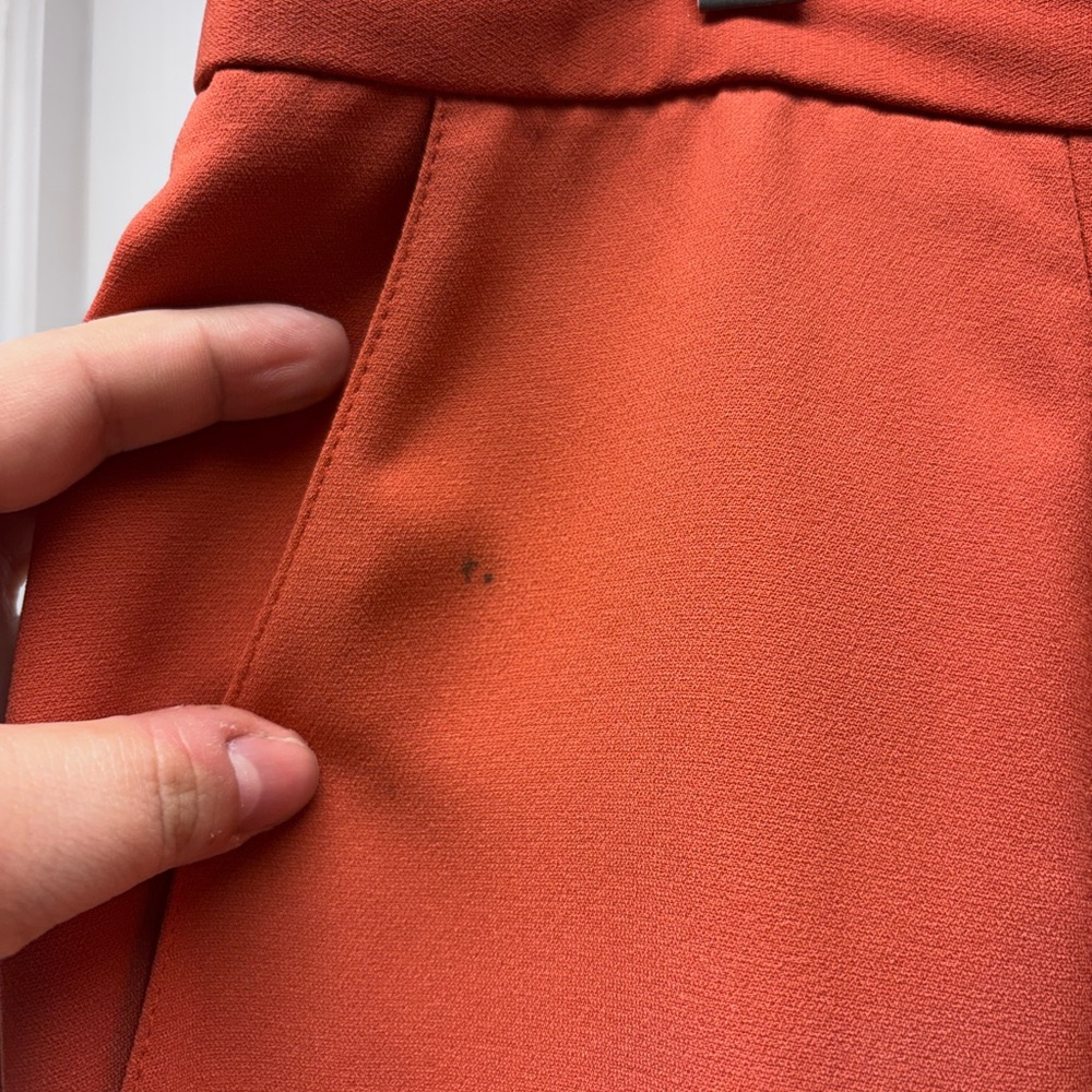 Vintage Jon Lawrence Rust Wide Leg Pants – Size 18W – Made in USA - Picture 3 of 11